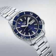 Load image into Gallery viewer, seiko 5 sports snzh reinterpretation bluetone redux