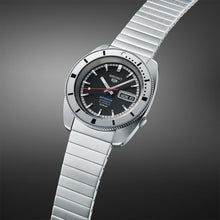 Load image into Gallery viewer, seiko 5 sports 1968 'pepper black' 1968 recreation limited edition