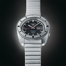 Load image into Gallery viewer, seiko 5 sports 1968 'pepper black' 1968 recreation limited edition
