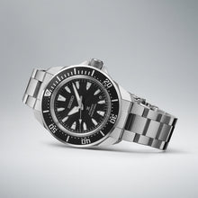 Load image into Gallery viewer, seiko prospex 4r black divers watch