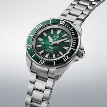 Load image into Gallery viewer, seiko prospex padi 60th anniversary 4r compact mechanical diver's watch in green