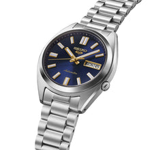 Load image into Gallery viewer, seiko 5 sports snxs vintage gold collection � in blazer blue