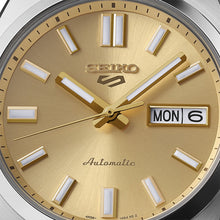 Load image into Gallery viewer, seiko 5 sports snxs vintage gold collection � in �gold cufflinks�