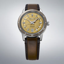 Load image into Gallery viewer, seiko presage style 60s in golden yellow strap watch