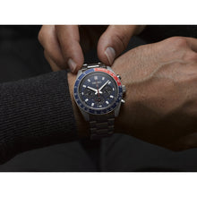 Load image into Gallery viewer, prospex speedtimer 41.4mm solar chronograph blue & red bezel stainless steel bracelet watch