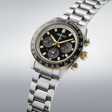 Load image into Gallery viewer, seiko prospex circuit race solar speedtimer black dial chronograph