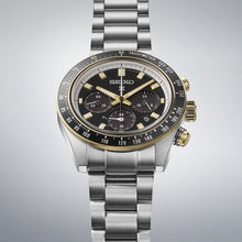 Load image into Gallery viewer, seiko prospex circuit race solar speedtimer black dial chronograph