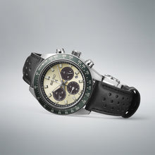 Load image into Gallery viewer, seiko prospex racing sports solar speedtimer ivory dial chrongraph