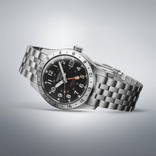Load image into Gallery viewer, seiko 5 field mechanical gmt stainless steel watch