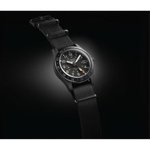 Load image into Gallery viewer, seiko 5 field mechanical gmt black nato strap watch