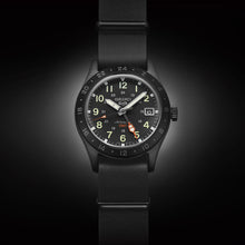 Load image into Gallery viewer, seiko 5 field mechanical gmt black nato strap watch