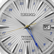 Load image into Gallery viewer, seiko presage silver bullet cocktail time gmt