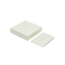 Load image into Gallery viewer, ted baker helinaa large double hoop earring silver tone