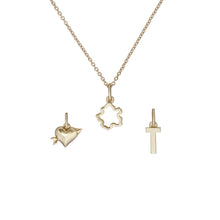 Load image into Gallery viewer, ted baker amyas: charmed choker gift set gold tone