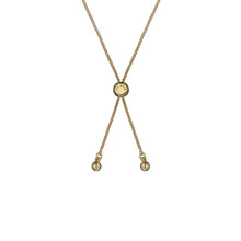 Load image into Gallery viewer, ted baker florie: pearl flower adjustable bracelet gold tone