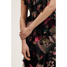 Load image into Gallery viewer, ted baker florie: pearl flower adjustable bracelet gold tone