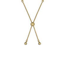 Load image into Gallery viewer, ted baker isela: crystal baguette slinky adjustable bracelet gold tone, pink crystal