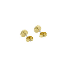 Load image into Gallery viewer, ted baker peliea: pebble stone stud earrings gold tone, pink