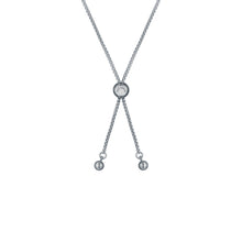 Load image into Gallery viewer, ted baker florina: crystal flower adjustable bracelet silver tone