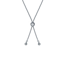 Load image into Gallery viewer, ted baker clarrie: crystal cluster adjustable bracelet silver tone