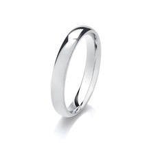Load image into Gallery viewer, Lady's Wedding  Ring 3mm. Plain Court
