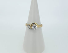 Load image into Gallery viewer, 9kt Yellow Gold - Diamond Solitaire Engagement Ring
