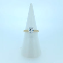 Load image into Gallery viewer, 9ct Yellow Gold Oval Lab Diamond Engagement Ring
