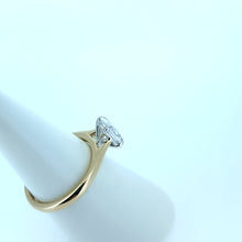 Load image into Gallery viewer, 9ct Yellow Gold Oval Lab Diamond Engagement Ring
