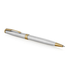 Load image into Gallery viewer, parker sonnet ballpoint blue classic steel gold
