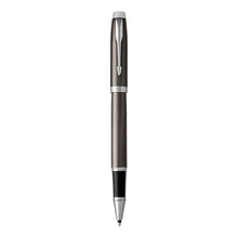 Load image into Gallery viewer, parker im rollerball dark espresso chrome trim fine point black pen
