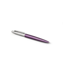 Load image into Gallery viewer, parker jotter vio ballpoint blue classic violet chrome
