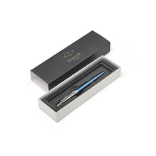 Load image into Gallery viewer, parker jotter sky ballpoint blue classic blue chrome
