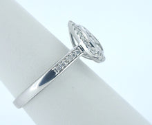 Load image into Gallery viewer, 9kt White Gold - Diamond Pear Shaped Cluster Engagement Ring
