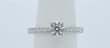 Load image into Gallery viewer, Pt 950 - Platinum Lab Diamond Solitare Engagement Ring
