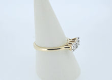 Load image into Gallery viewer, 9kt Yellow Gold - 3 Stone Engagement Ring
