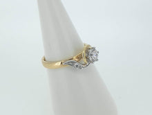 Load image into Gallery viewer, 18kt Yellow Gold - Diamond Solitaire Engagement Ring
