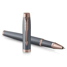 Load image into Gallery viewer, parker im rollerball slate grey blk.
