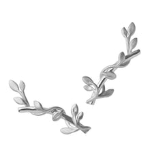 Load image into Gallery viewer, jungle ivy earstik - silver
