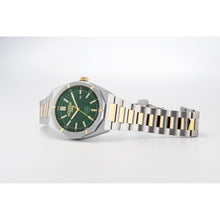 Load image into Gallery viewer, roamer stingray 42mm 3h green dial two tone watch
