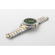 Load image into Gallery viewer, roamer stingray 42mm 3h green dial two tone watch
