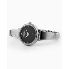 Load image into Gallery viewer, roamer elegance diamond round stainless steel black dial watch
