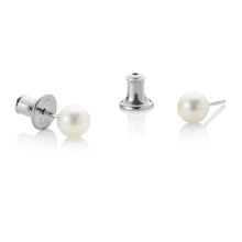 Load image into Gallery viewer, Jersey Pearl - 7mm Stud Pearl Earrings
