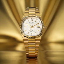 Load image into Gallery viewer, Bulova - &quot;Super Seville&quot; Gold Tone Watch
