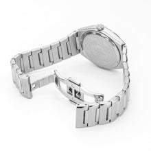 Load image into Gallery viewer, roamer eos classic ladies stainless steel blue dial bracelet watch
