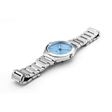 Load image into Gallery viewer, roamer eos classic ladies stainless steel blue dial bracelet watch
