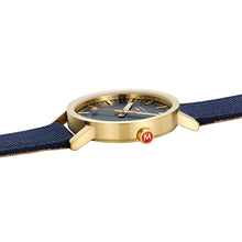 Load image into Gallery viewer, Mondaine Classic Deep Sea Blue  40mm.
