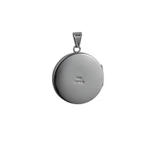 Load image into Gallery viewer, Silver Handmade Engraved Round Locket
