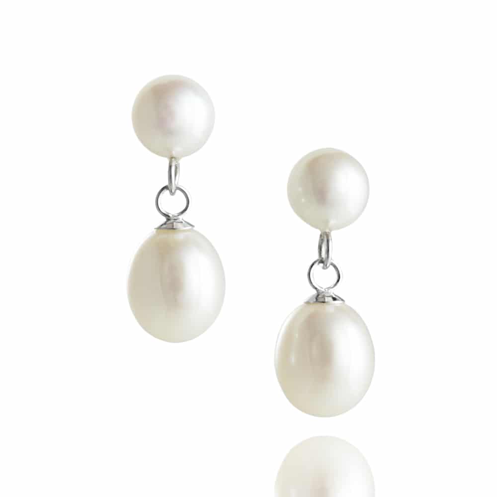 Jersey Pearl - Dew Drop Pearl Earring