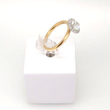 Load image into Gallery viewer, 18ct Yellow Gold Lab Diamond Engagement Ring
