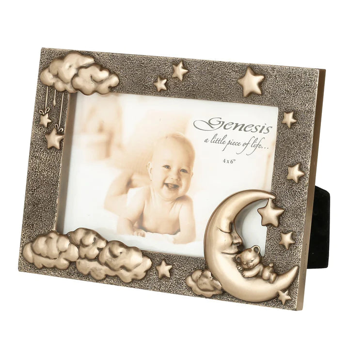 Genesis - Moon and Teddy Picture Frame